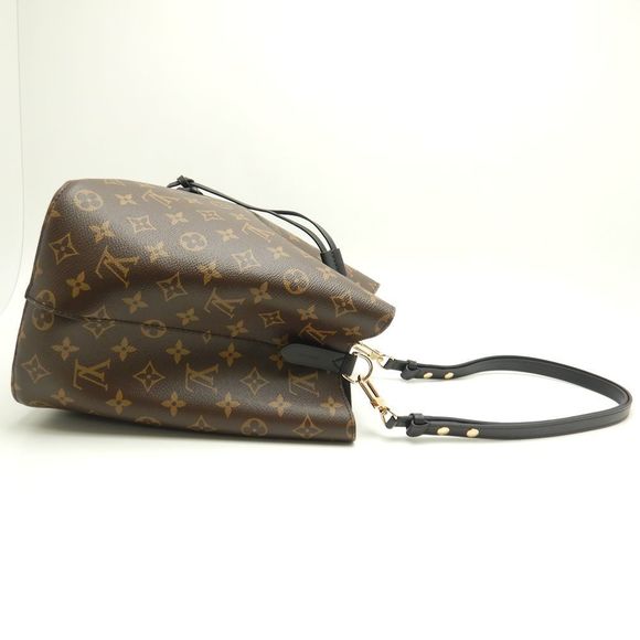 Louis Vuitton Monogram NeoNoe Brown Noir Shoulder Bag - Picture 3 of 7